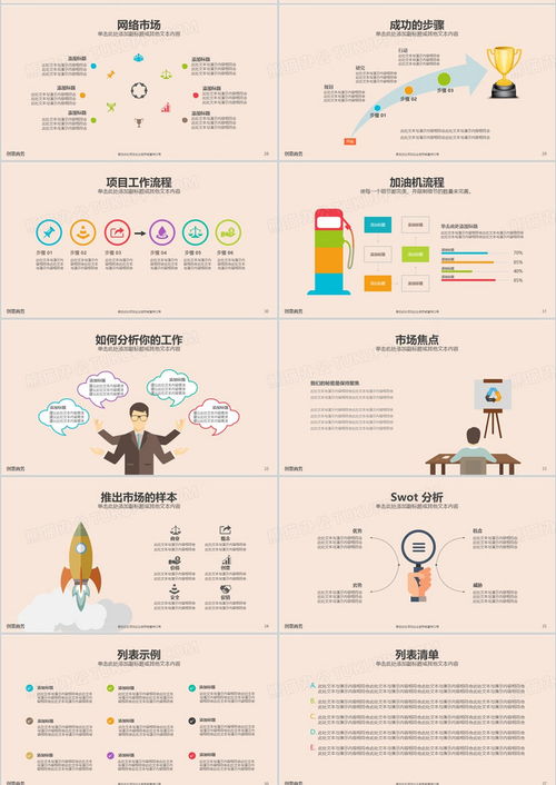 卡通簡潔2024年商業(yè)計(jì)劃書 市場營銷、產(chǎn)品銷售與工作總結(jié)PPT模板